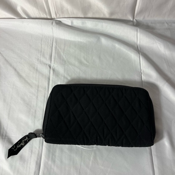 Vera Bradley‎ Quilted Black Wallet - Picture 4 of 6
